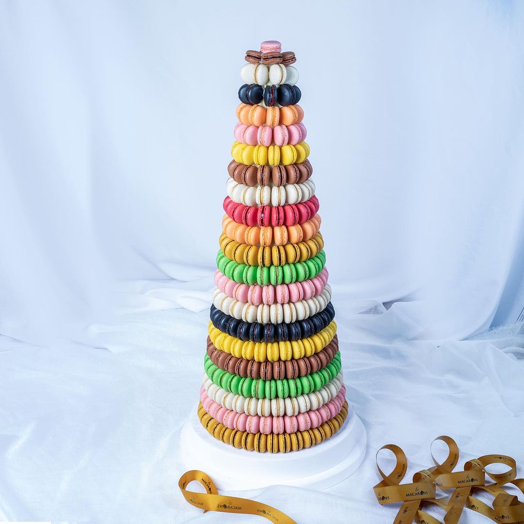 Le macarons chocolatier - Extra large macaron pyramid (33)