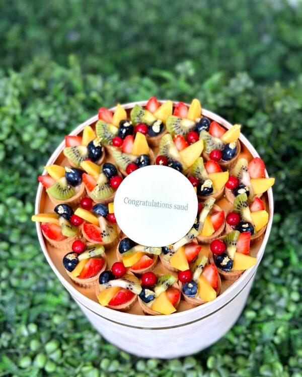 fruit tart box